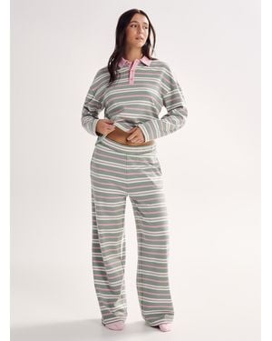 Miiyu Loose Lounge Pant - White