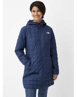 The North Face Fleece Hood Lightweight Parka - Blue
