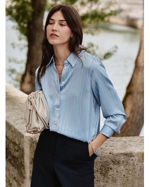 Contemporaine Satiny Banker - Blue