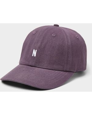 Norse Projects N Logo Cap - Purple