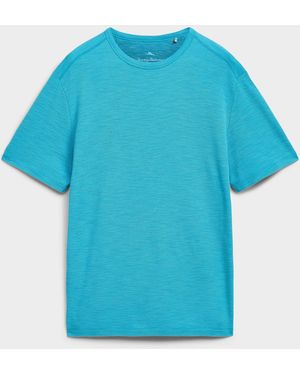 Tommy Bahama Embossed Irregular Textured T - Blue