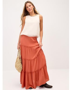 Twik Crinkled Ruffled - Red