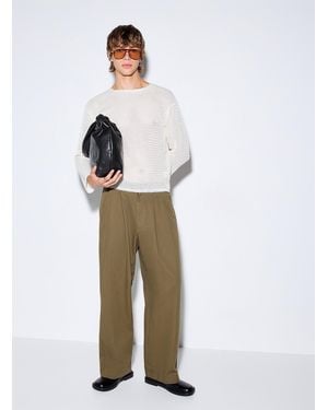 Le 31 Pleated Wide - White