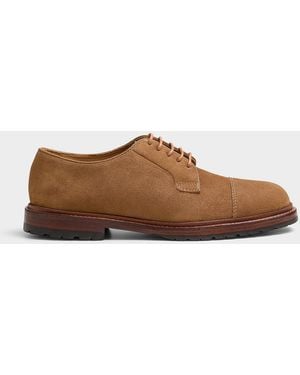 Sebago Jeffrey Suede Derby Shoes Men - Brown