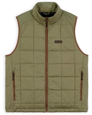 Hooké Lightweight Quilted Vest - Green