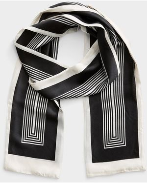 Simon's Striped Satiny Double - Grey