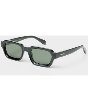 Miller Tana Rectangular Sunglasses - Green