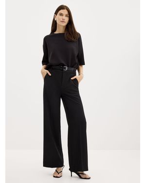 Inwear Haisly Flowy Pant Fit: Wide Leg, High Rise - Blue
