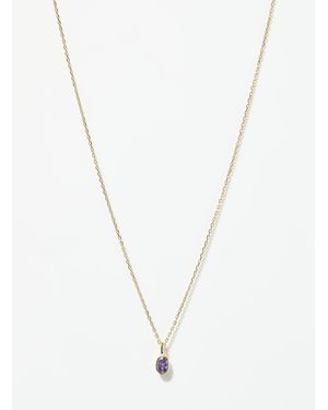 Midi34 Small Birthstone Chain Exclusive Simons X Collection - White