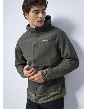 C.r.a.f.t Core Backcountry Hooded Softshell Jacket - Grey
