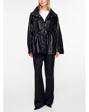 Rohe Sculptural Leather Jacket - Black