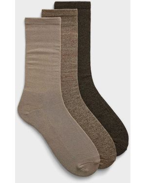 Mcgregor Pima Cotton Socks 3 - Natural