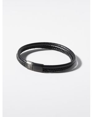 Steel and Barnett Black Leather Two