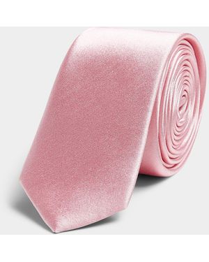 Le 31 Satiny Skinny Tie - Pink