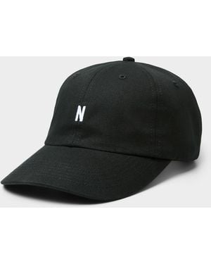 Norse Projects N Logo Cap - Black