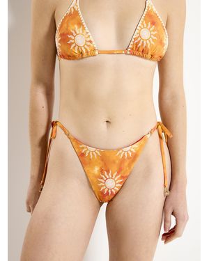 Simon's String Charm Thong - Orange