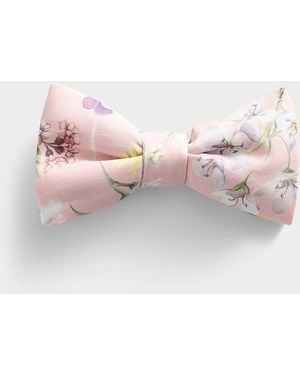 Le 31 Colourful Garden Bow Tie Made With Liberty Fabric - Pink