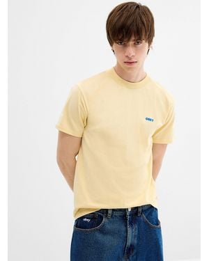 Obey Helping Hand Graphic T - Blue