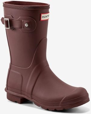 HUNTER Original Short Rain Boot Women - Purple