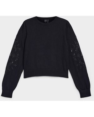 Icône Broderie Anglaise Puff - Blue
