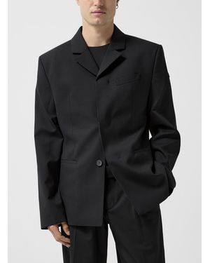 032c Office Attire Suit Jacket - Black