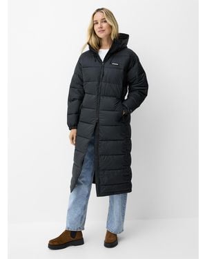 Columbia Pike Lake Iii Long Quilted Coat - Blue