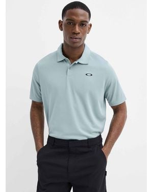 Oakley Icon Tn Protect Golf Polo - Blue