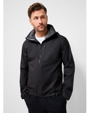 Helly Hansen Insulated Hooded Raincoat - Black