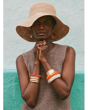 Simon's Asymmetric Bangle - Orange