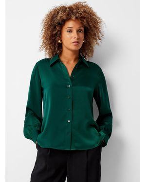 Contemporaine Satiny Puff - Green