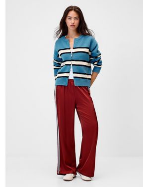 Twik Satin Track Pant - Red