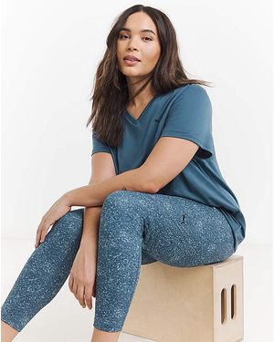 PUMA Train Essential Printed Leggings - Blue
