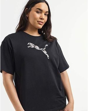 PUMA Animal Relaxed T-Shirt - Black