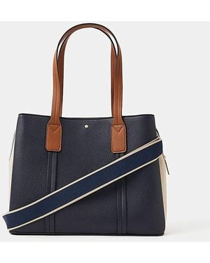 Accessorize Compartment Shoulder Bag - Blue