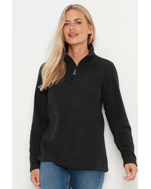 TOG24 Tog24 Revive Fleece Zip Neck - Black