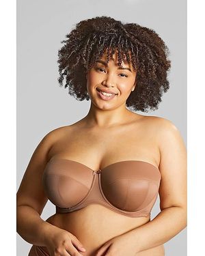Sculptresse By Panache Sculptresse Dana Strapless Wired Bra - Brown