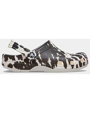 Crocs™ Classic Pop Animal Clog - White