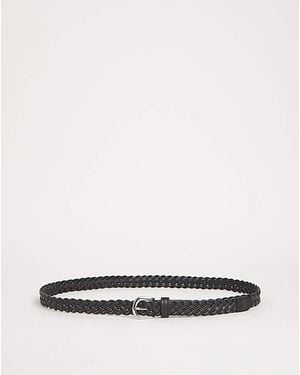JD Williams Weave Jean Belt - White