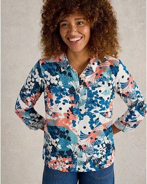 White Stuff Organic Cotton Shirt - Blue