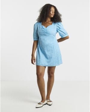 Nobody's Child Penny Mini Dress - Blue