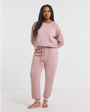 Pretty Secrets Premium Lounge Set Marl - Pink