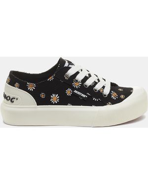 Rocket Dog Jazzin Canvas Trainers - White
