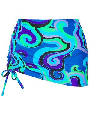 Simply Be Mix And Match Skort With Built - Blue