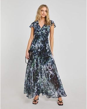 Religion Indium Maxi Dress - Blue