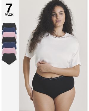 Pretty Secrets 7 Pack Full Fit Brief - Multicolour