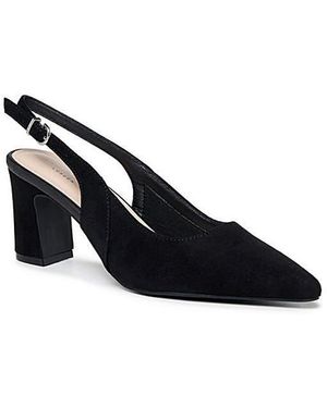 Paradox London Giana Wide Fit Shoes - Black