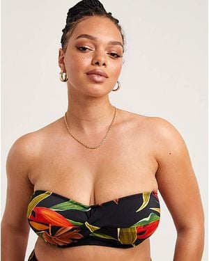 Fantasie Pichola Bandeau Bikini Top - Green