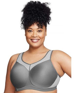 Glamorise 9066 Sport Bra - Grey