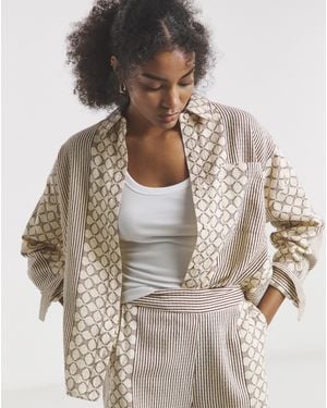 Native Youth Jaquard Shirt - Multicolour