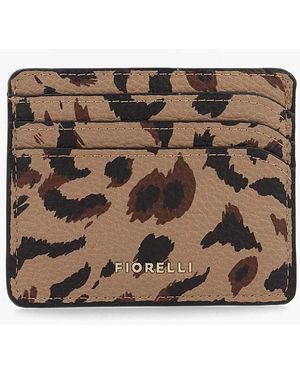 Fiorelli Marnie Print Card Case - Brown